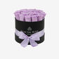 Lavander Preserved rose in round box - Deluxe Round Box collection - Luxury eternal roses