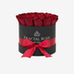 Red Preserved rose in round box - Deluxe Round Box collection - Luxury eternal roses