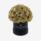 Le Majestic - Luxury Preserved Roses - Circular Box - 20-25 Roses - Elegance and Grandeur - Opulent Floral Arrangement - Fractal Rose Collection