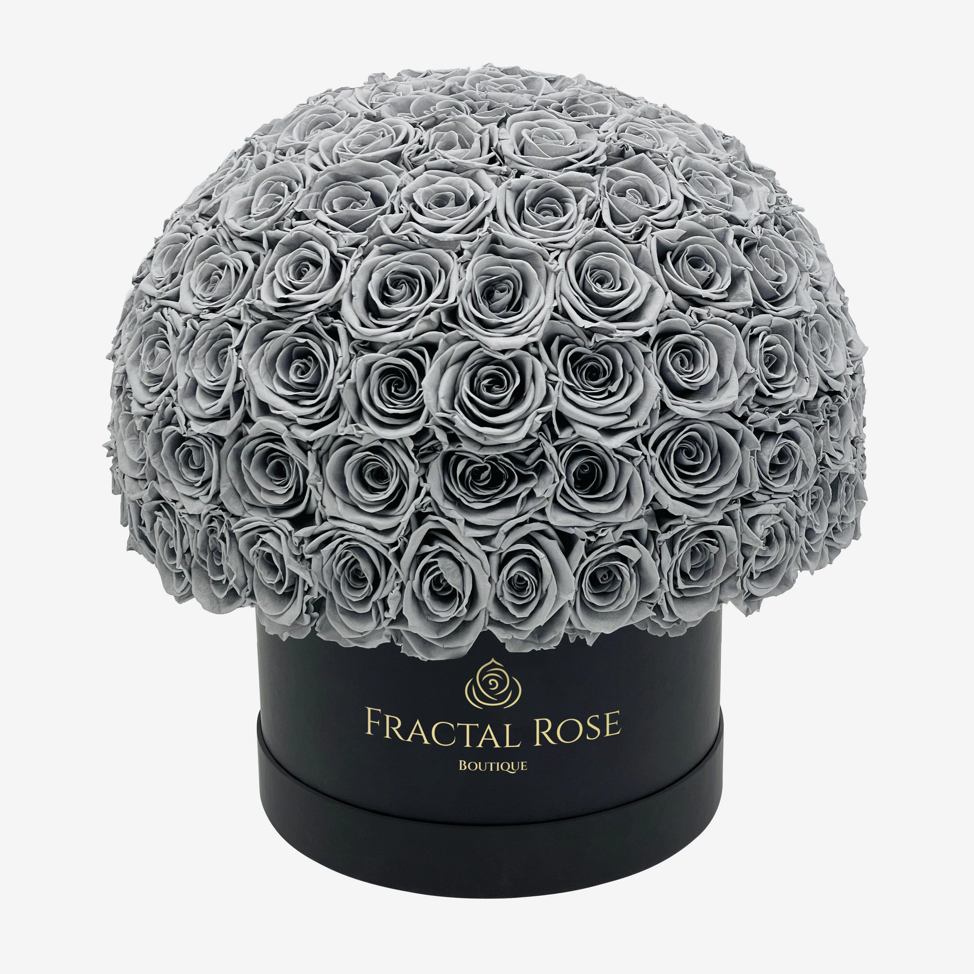 Le Majestic Supreme - Luxury Preserved Roses - Circular Box - 88-92 Eternal Roses - Elegance and Grandeur - Opulent Floral Arrangement - Fractal Rose Collection